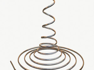 Metal Spiral Spring ULTIMATE COLLECTION 3D Model