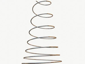 Metal Spiral Spring ULTIMATE COLLECTION 3D Model