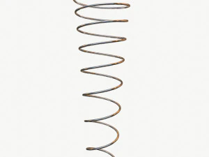 Metal Spiral Spring ULTIMATE COLLECTION 3D Model