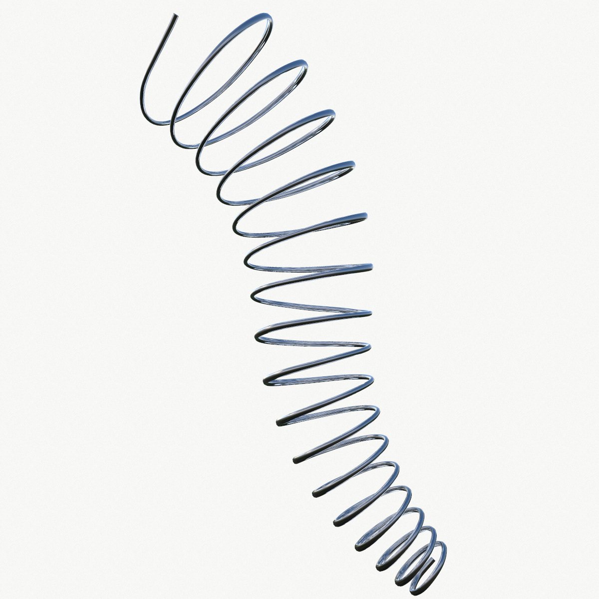 Spring 3d model