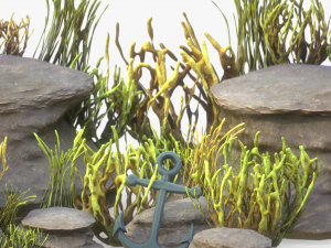 Coral Reef Stylized 3D Model