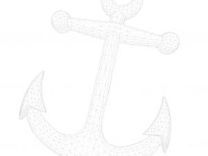 Stylized Cartoon Anchor 3D मॉडल