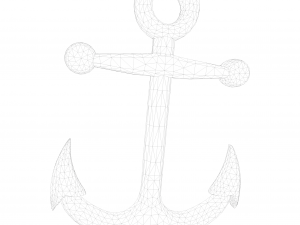 Stylized Cartoon Anchor 3D मॉडल