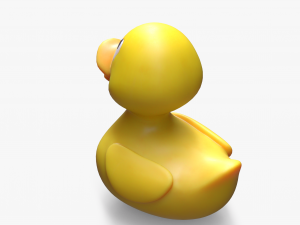 Rubber Stylized Duck Modèle 3D