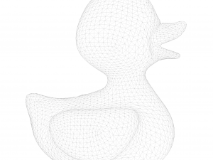 Rubber Stylized Duck Modèle 3D