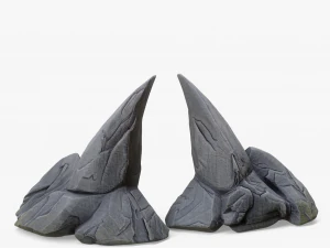 Stylized Sharp Rock 3D Model