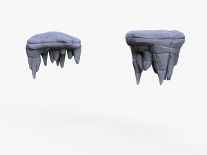 Stylized Stone Rock Pack Modello 3D