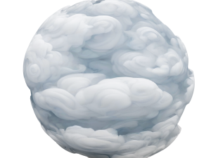 Stylized Clouds Seamless Texture CG テクスチャ