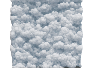 Stylized Clouds Seamless Texture CG テクスチャ