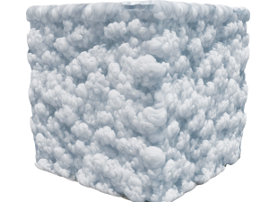 Stylized Clouds Seamless Texture CG テクスチャ