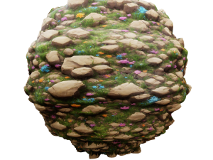 Stylized Ground v1 Seamless Texture CG Textures