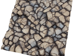 Stylized Rock v1 Seamless Texture CG Текстури