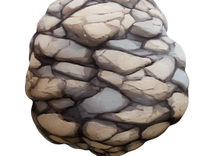 Stylized Rock v1 Seamless Texture CG Текстури
