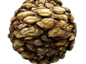 Stylized Gold v1 Seamless Texture CG Tekstury
