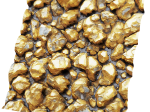 Stylized Gold v1 Seamless Texture CG Tekstury