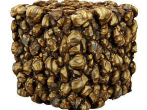 Stylized Gold v1 Seamless Texture CG Tekstury
