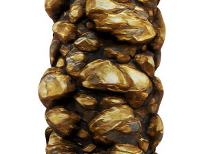 Stylized Gold v1 Seamless Texture CG Tekstury
