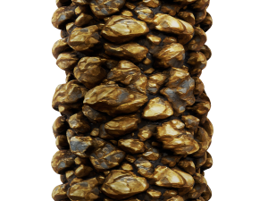 Stylized Gold v1 Seamless Texture CG Tekstury