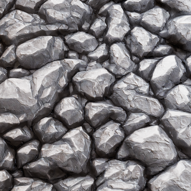 Stylized Silver v2 Seamless Texture Texturas CG .c4d .max .obj .3ds .fbx .stl .blend 