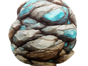 Stylized Minerals v1 Seamless Texture CG Textures