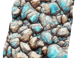 Stylized Minerals v1 Seamless Texture CG Textures