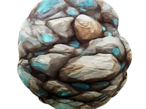 Stylized Minerals v1 Seamless Texture CG Textures