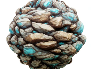 Stylized Minerals v1 Seamless Texture CG Textures