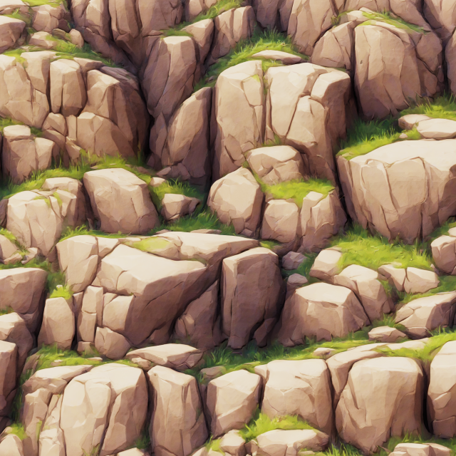 Stylized Stone v1 Seamless Texture CG Dokuları .c4d .max .obj .3ds .fbx .stl .blend 