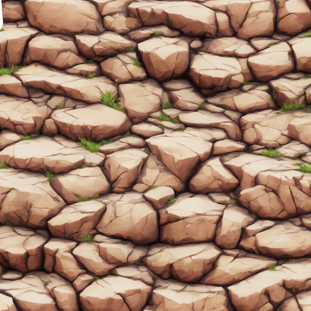 Stylized Sandstone Seamless Texture CG 纹理 .c4d .max .obj .3ds .fbx .stl .blend 