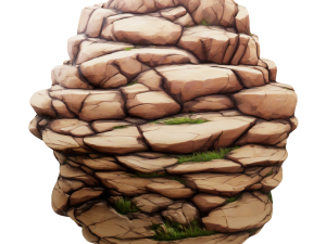 Stylized Sandstone Seamless Texture CG 纹理