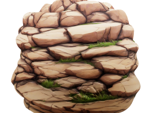 Stylized Sandstone Seamless Texture CG 纹理
