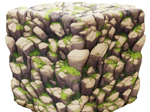 Stylized Stone Seamless Texture CG Textures