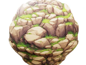 Stylized Rock Seamless Texture CG Textures