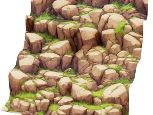 Stylized Rock Seamless Texture CG Textures