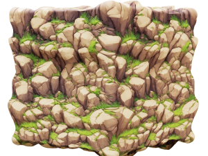 Stylized Rock Seamless Texture Texturas CG