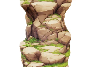 Stylized Rock Seamless Texture CG Textures