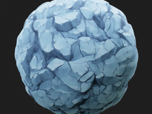 Stylized Ice Seamless Texture CG 纹理
