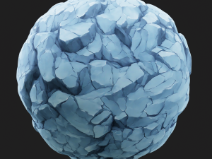 Stylized Ice Seamless Texture CG 纹理