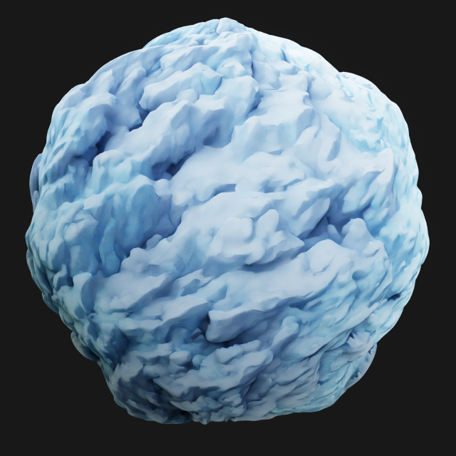 Stylized Snow Seamless Texture CG Dokuları .c4d .max .obj .3ds .fbx .stl .blend 