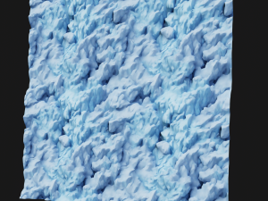 Stylized Snow Seamless Texture CG Dokuları