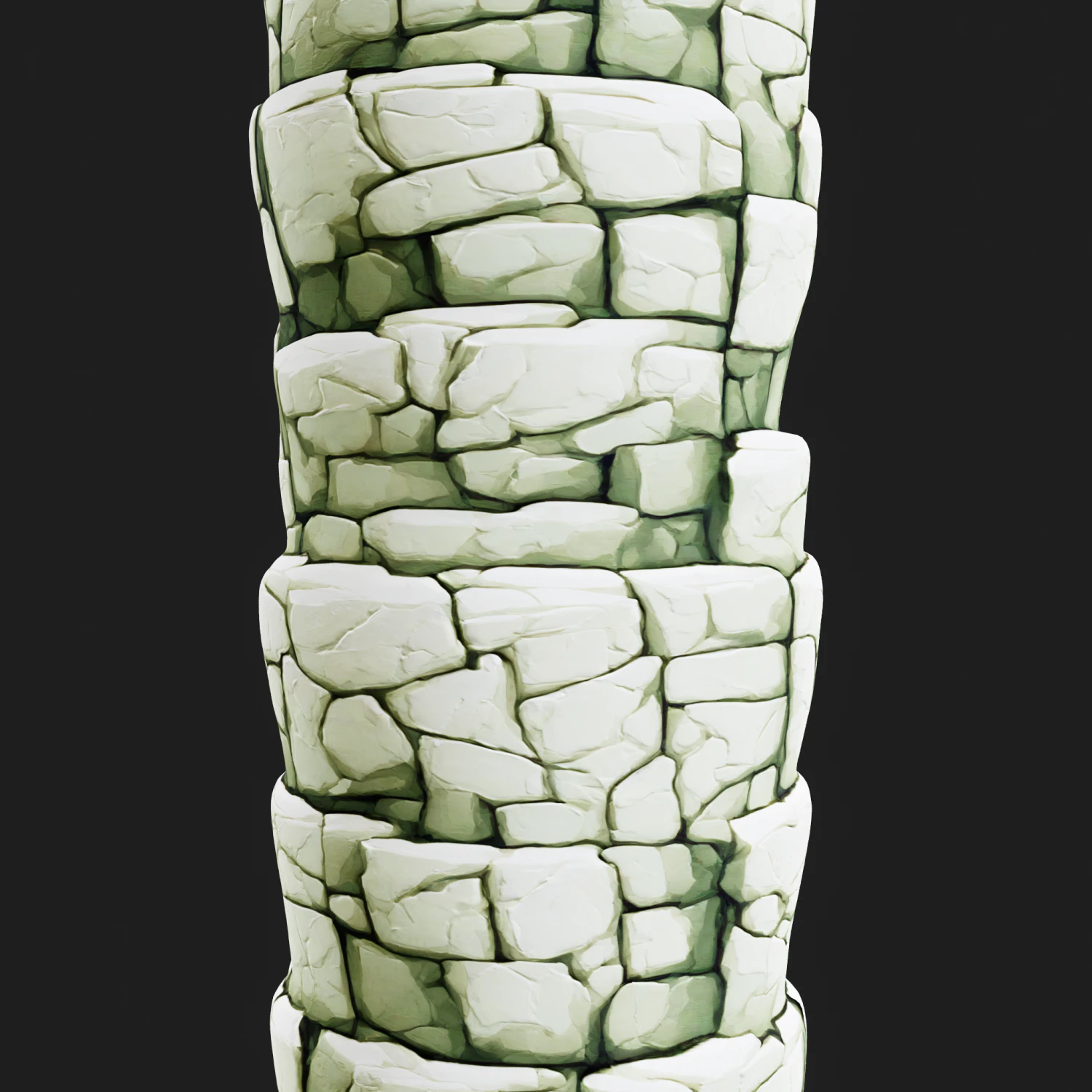 Textura sem costura de tijolo estilizado Texturas CG .c4d .max .obj .3ds .fbx .stl .blend 