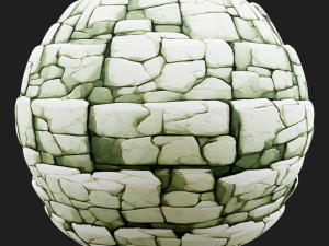 Stylized Brick Seamless Texture CG Textures