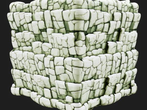 Textura sem costura de tijolo estilizado Texturas CG