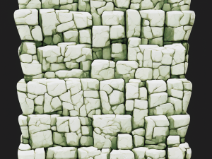 Stylized Brick Seamless Texture CG Textures