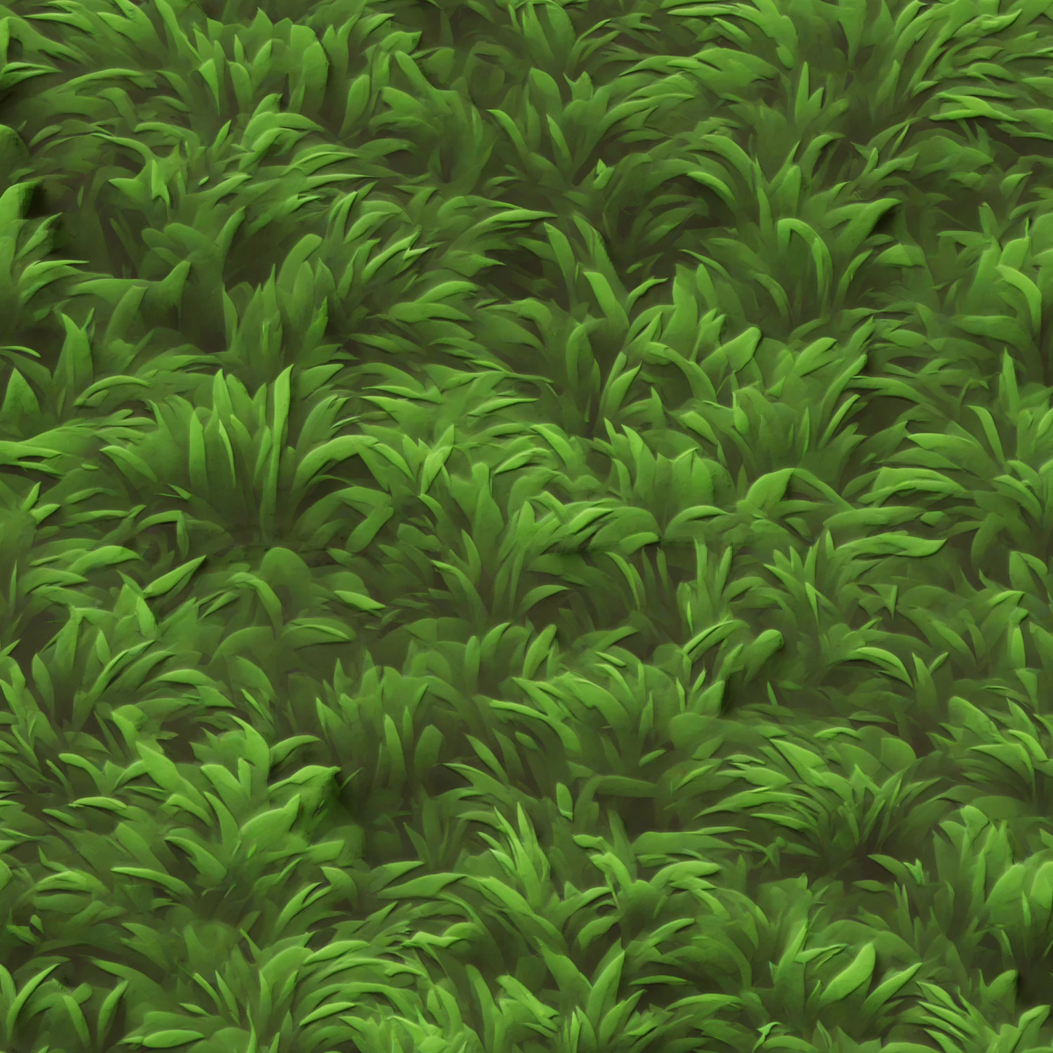 Stylized Grass Seamless Texture CG Textures .c4d .max .obj .3ds .fbx .stl .blend 