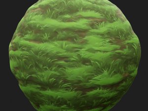 Stylized Grass Seamless Texture CG Dokuları