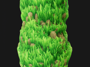 Stylized Grass Seamless Texture CG Textures