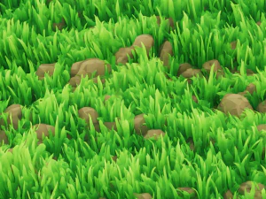Stylized Grass Seamless Texture CG Textures