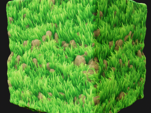 Stylized Grass Seamless Texture CG Textures