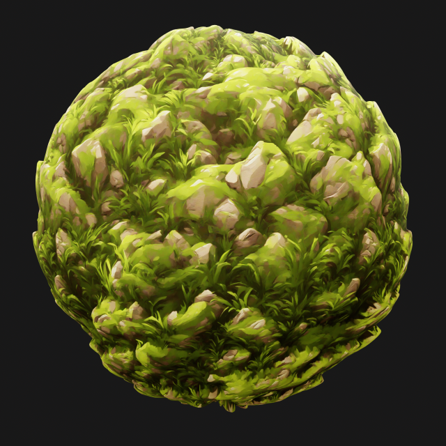 Stylized Ground Seamless Texture CG Textures .c4d .max .obj .3ds .fbx .stl .blend 